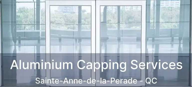  Aluminium Capping Services Sainte-Anne-de-la-Perade - QC