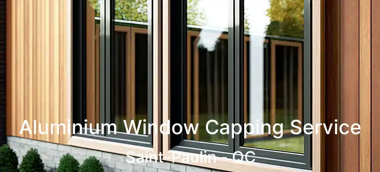  Aluminium Window Capping Service Saint-Paulin - QC