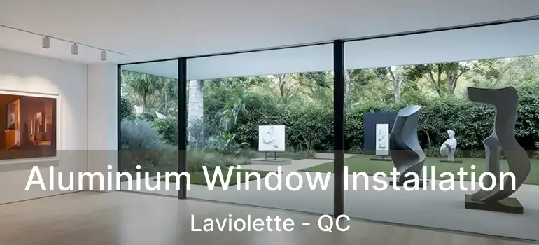  Aluminium Window Installation Laviolette - QC