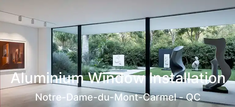  Aluminium Window Installation Notre-Dame-du-Mont-Carmel - QC