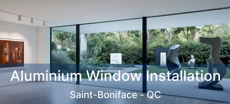  Aluminium Window Installation Saint-Boniface - QC