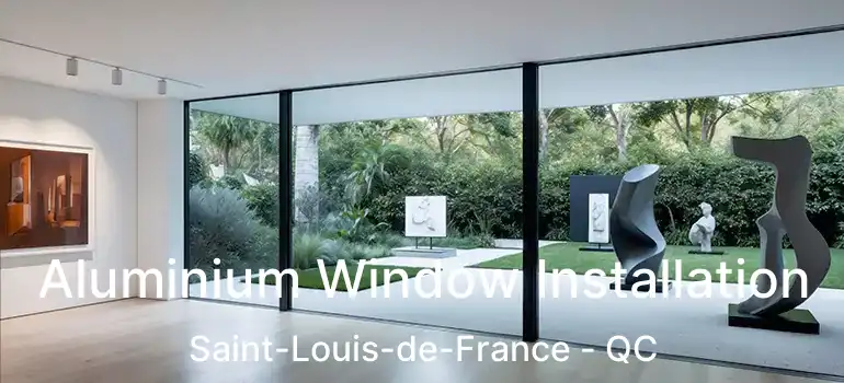  Aluminium Window Installation Saint-Louis-de-France - QC