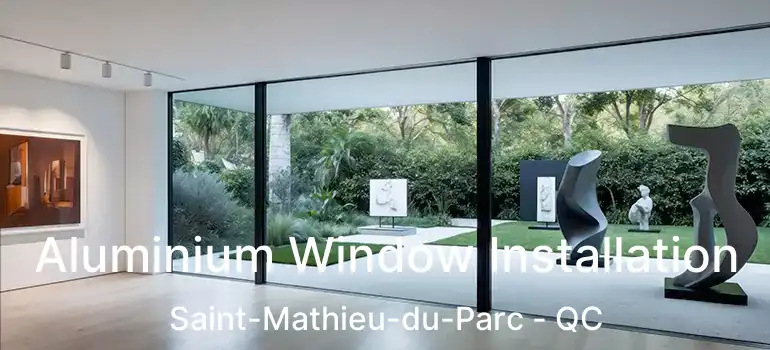  Aluminium Window Installation Saint-Mathieu-du-Parc - QC