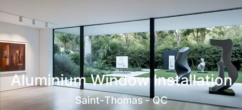  Aluminium Window Installation Saint-Thomas - QC