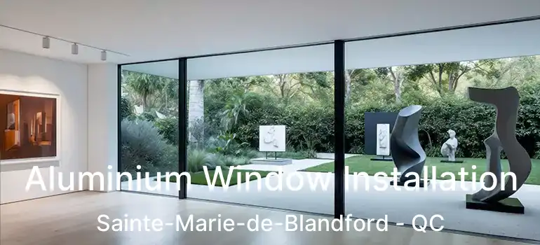  Aluminium Window Installation Sainte-Marie-de-Blandford - QC