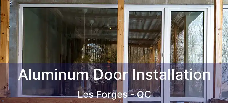  Aluminum Door Installation Les Forges - QC
