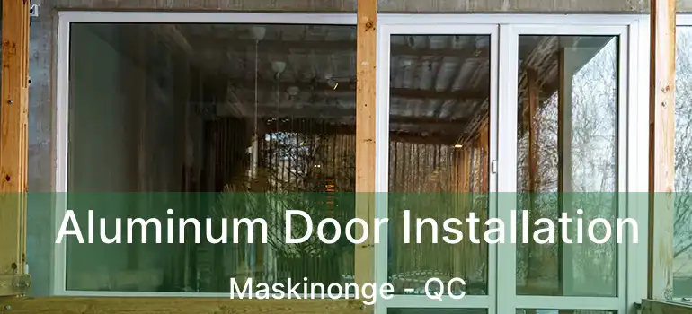  Aluminum Door Installation Maskinonge - QC