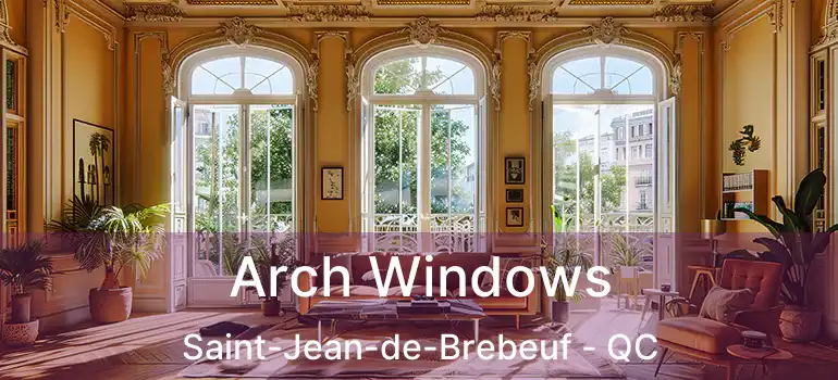  Arch Windows Saint-Jean-de-Brebeuf - QC