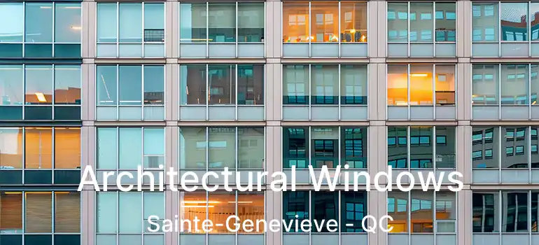  Architectural Windows Sainte-Genevieve - QC