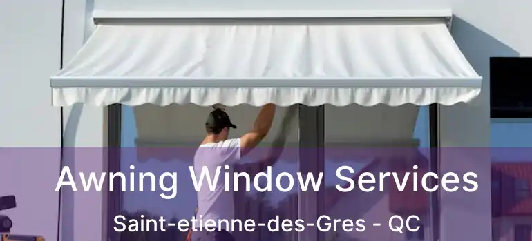  Awning Window Services Saint-etienne-des-Gres - QC