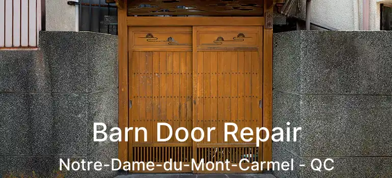  Barn Door Repair Notre-Dame-du-Mont-Carmel - QC