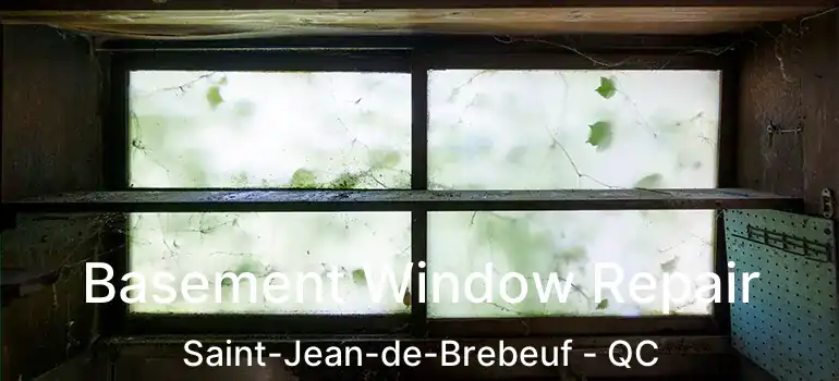  Basement Window Repair Saint-Jean-de-Brebeuf - QC
