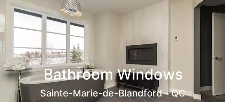 Bathroom Windows Sainte-Marie-de-Blandford - QC