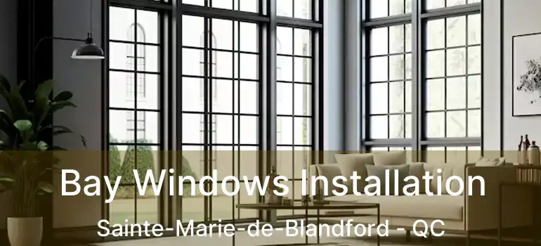  Bay Windows Installation Sainte-Marie-de-Blandford - QC