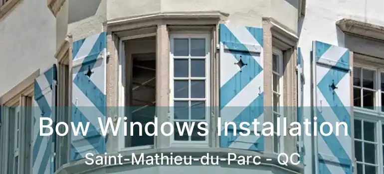  Bow Windows Installation Saint-Mathieu-du-Parc - QC