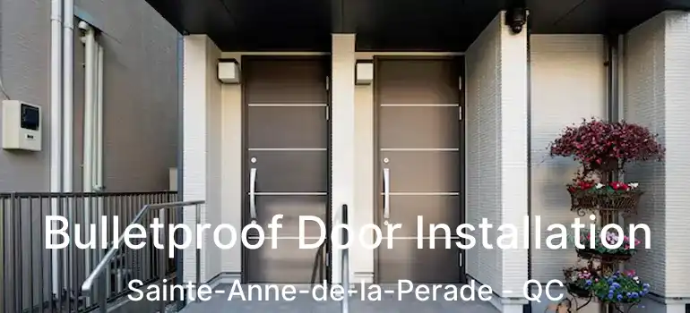 Bulletproof Door Installation Sainte-Anne-de-la-Perade - QC