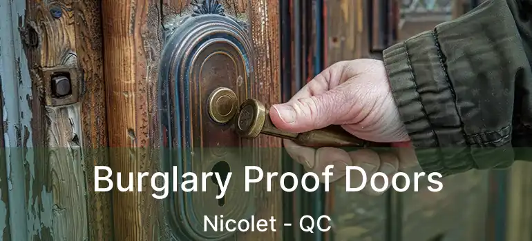  Burglary Proof Doors Nicolet - QC