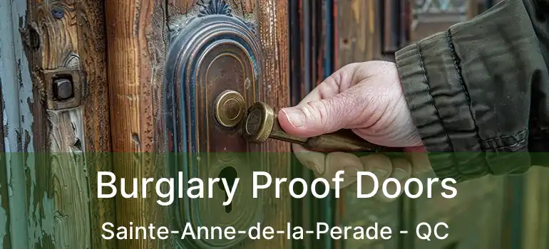  Burglary Proof Doors Sainte-Anne-de-la-Perade - QC