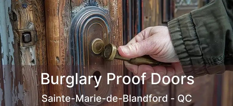  Burglary Proof Doors Sainte-Marie-de-Blandford - QC
