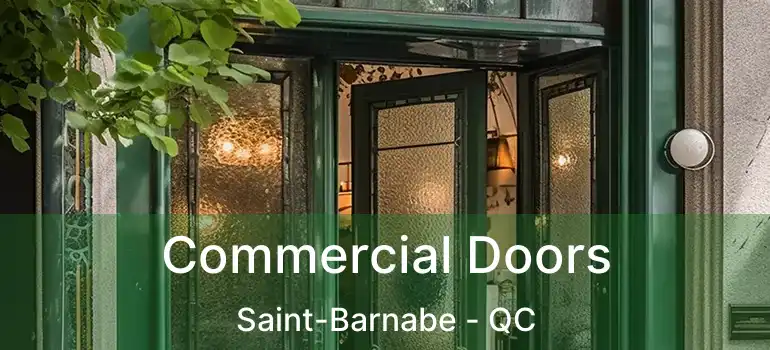  Commercial Doors Saint-Barnabe - QC
