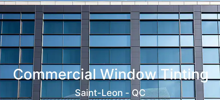 Commercial Window Tinting Saint-Leon - QC