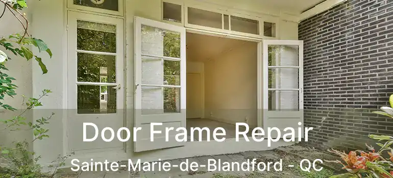  Door Frame Repair Sainte-Marie-de-Blandford - QC