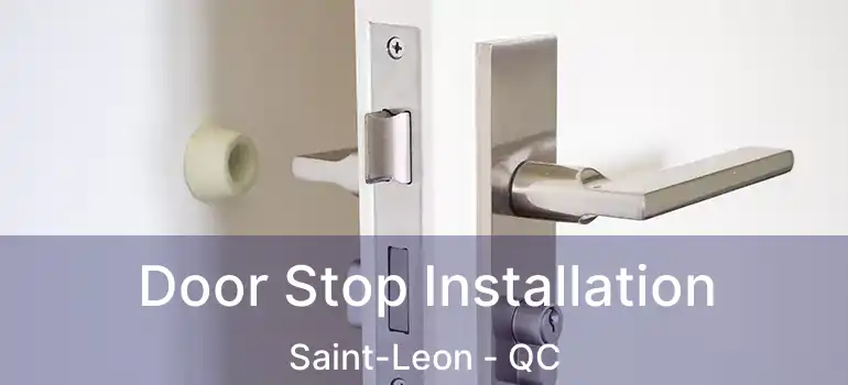  Door Stop Installation Saint-Leon - QC