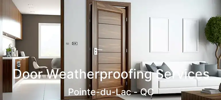  Door Weatherproofing Services Pointe-du-Lac - QC