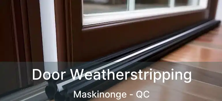  Door Weatherstripping Maskinonge - QC