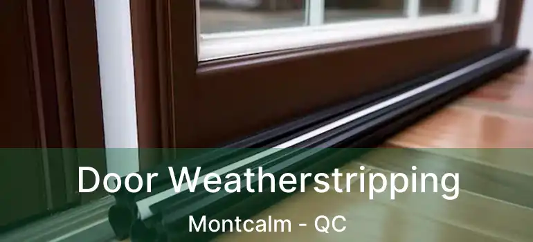  Door Weatherstripping Montcalm - QC