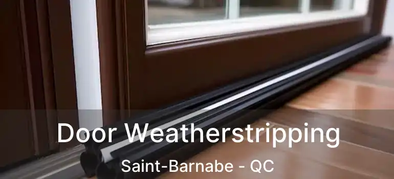  Door Weatherstripping Saint-Barnabe - QC