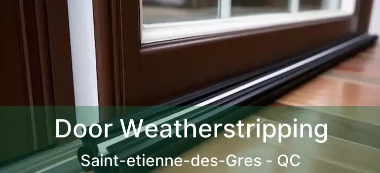  Door Weatherstripping Saint-etienne-des-Gres - QC