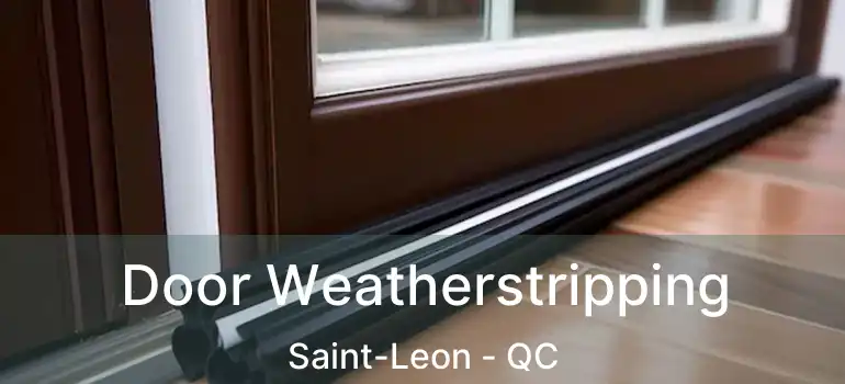  Door Weatherstripping Saint-Leon - QC