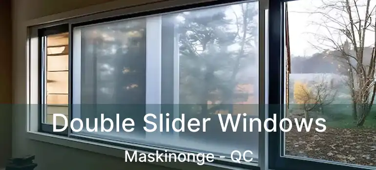  Double Slider Windows Maskinonge - QC