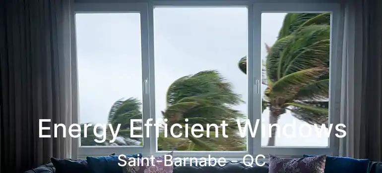  Energy Efficient Windows Saint-Barnabe - QC