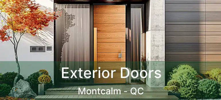  Exterior Doors Montcalm - QC