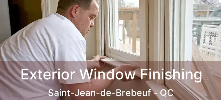  Exterior Window Finishing Saint-Jean-de-Brebeuf - QC