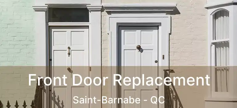 Front Door Replacement Saint-Barnabe - QC