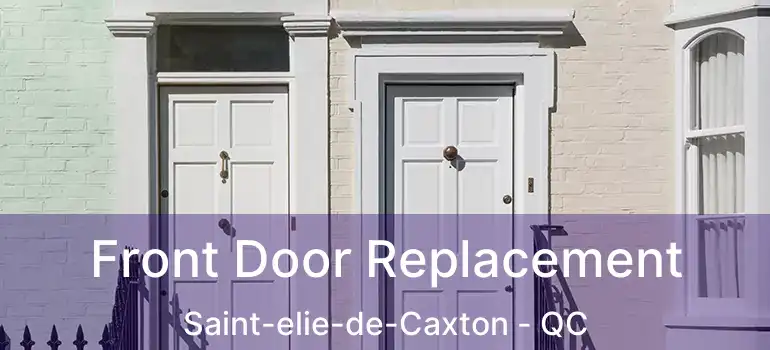  Front Door Replacement Saint-elie-de-Caxton - QC