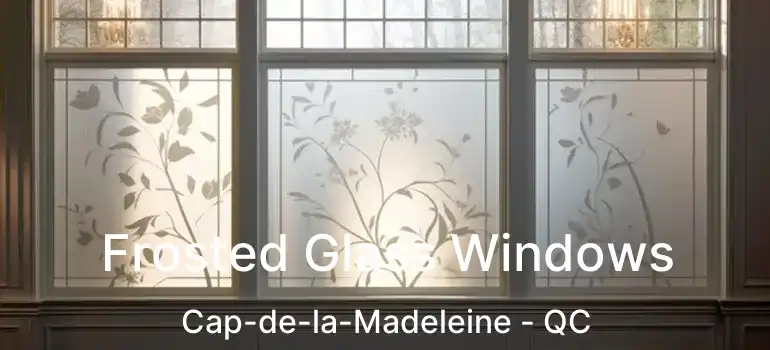  Frosted Glass Windows Cap-de-la-Madeleine - QC