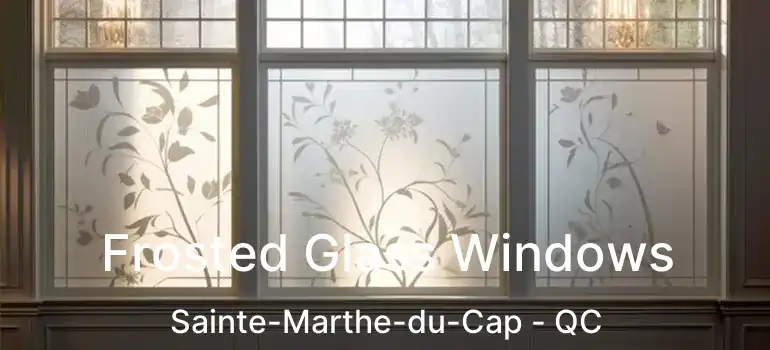  Frosted Glass Windows Sainte-Marthe-du-Cap - QC
