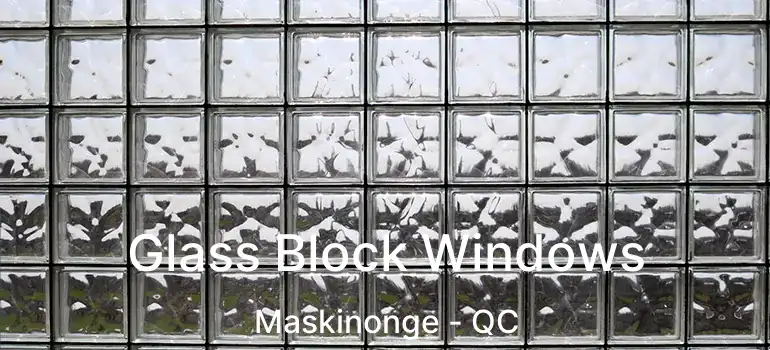  Glass Block Windows Maskinonge - QC