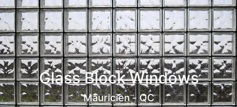  Glass Block Windows Mauricien - QC