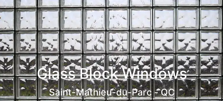  Glass Block Windows Saint-Mathieu-du-Parc - QC