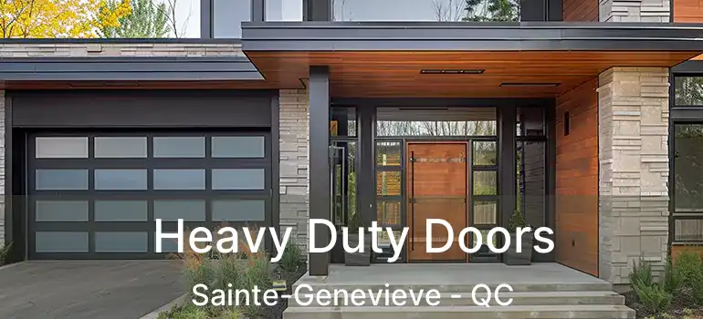  Heavy Duty Doors Sainte-Genevieve - QC