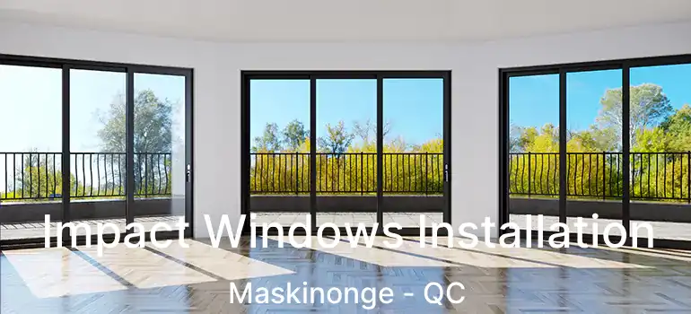  Impact Windows Installation Maskinonge - QC