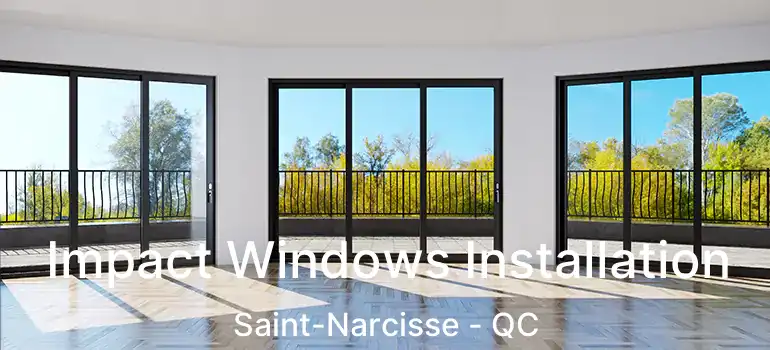  Impact Windows Installation Saint-Narcisse - QC