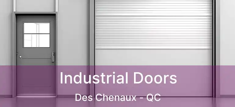  Industrial Doors Des Chenaux - QC