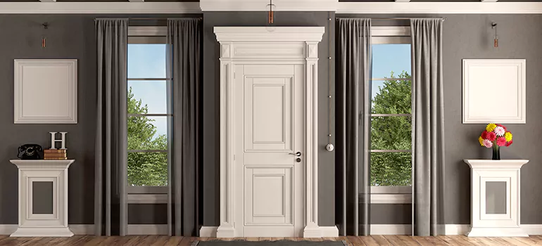 Removable Center Door Mullion in Saint-Louis-de-France, Quebec