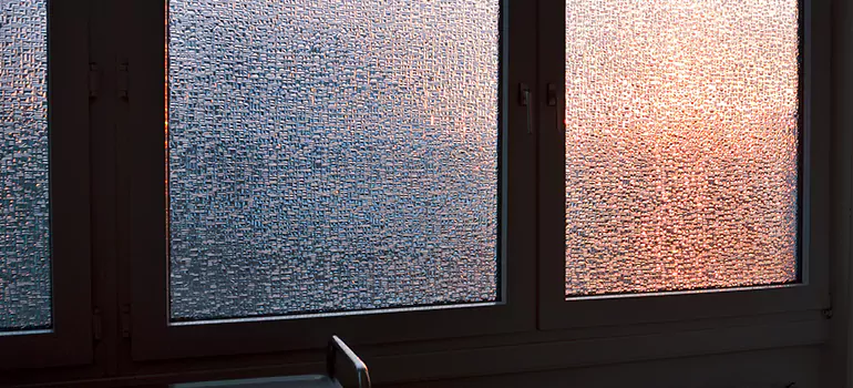 Frosted Glass Window Replacement in Saint-etienne-des-Gres, Quebec